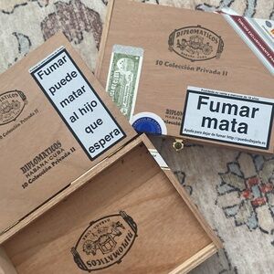 Diplomáticos Cigar Boxes